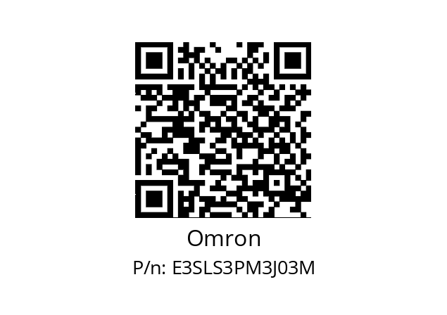   Omron E3SLS3PM3J03M