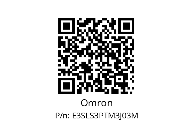   Omron E3SLS3PTM3J03M