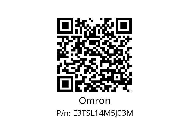   Omron E3TSL14M5J03M