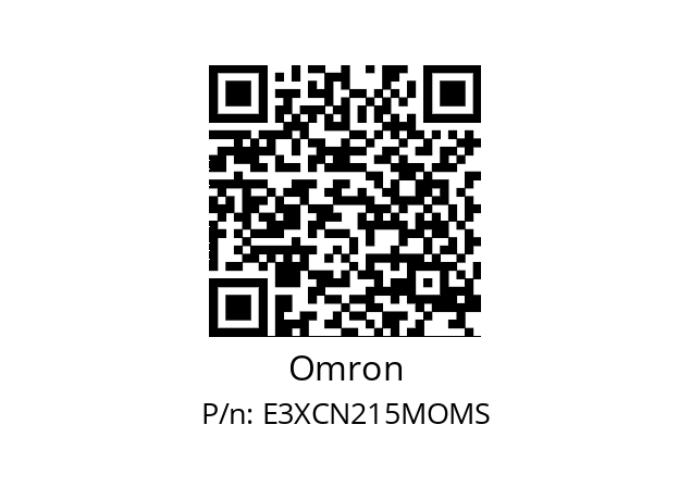   Omron E3XCN215MOMS