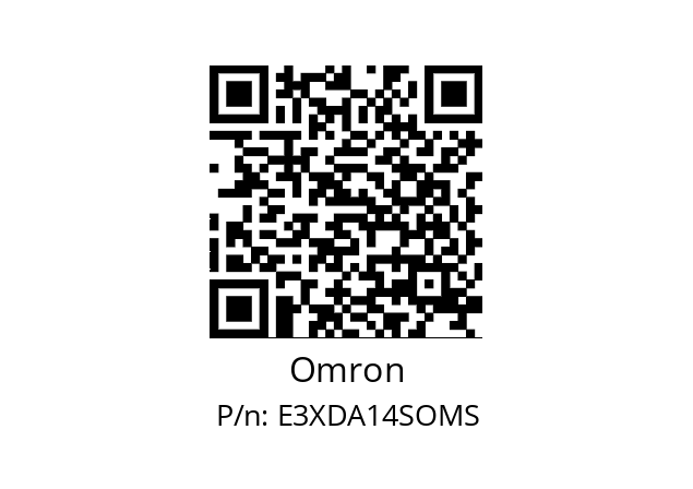   Omron E3XDA14SOMS