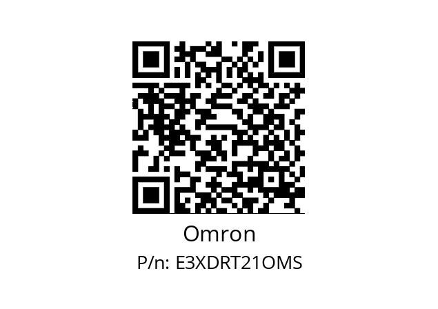   Omron E3XDRT21OMS