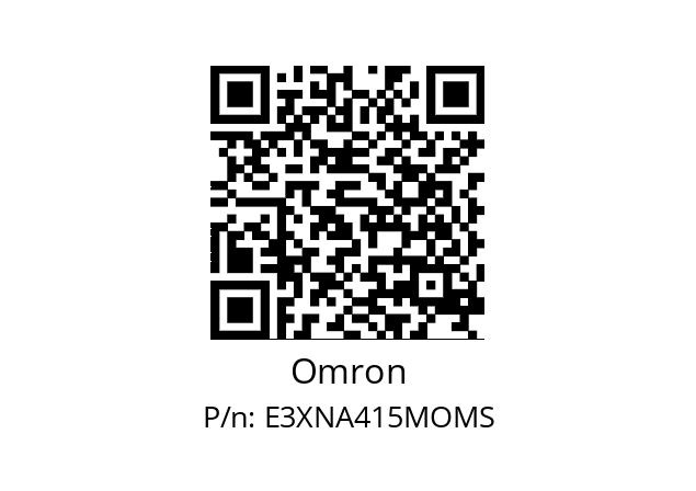   Omron E3XNA415MOMS