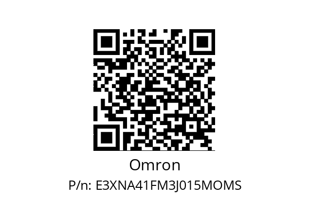   Omron E3XNA41FM3J015MOMS