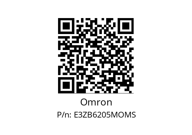   Omron E3ZB6205MOMS