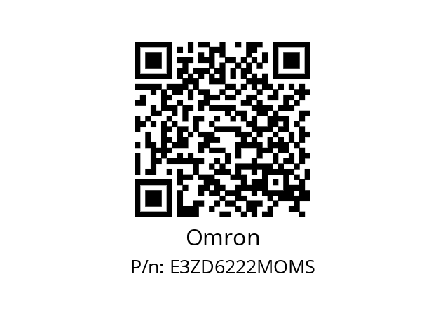   Omron E3ZD6222MOMS