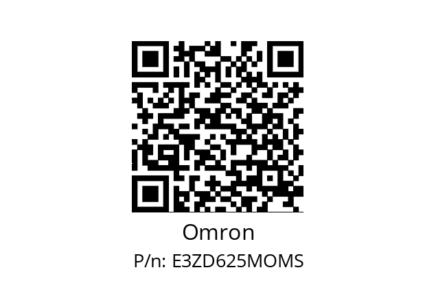   Omron E3ZD625MOMS