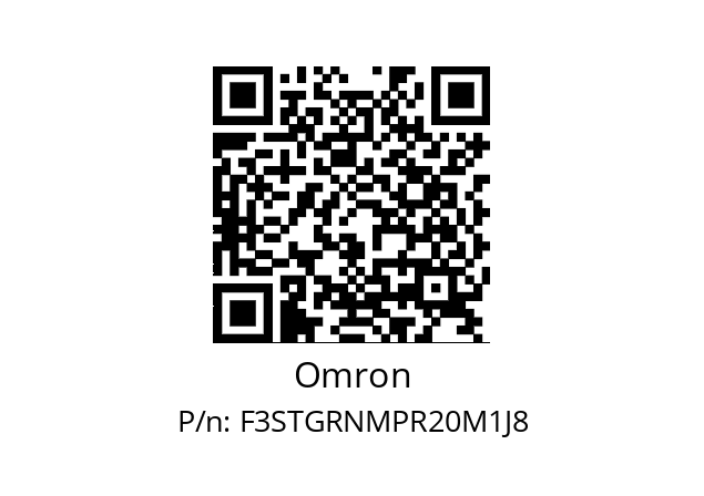   Omron F3STGRNMPR20M1J8