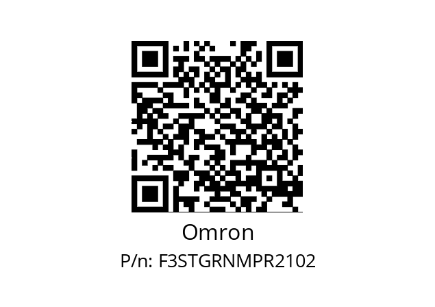   Omron F3STGRNMPR2102