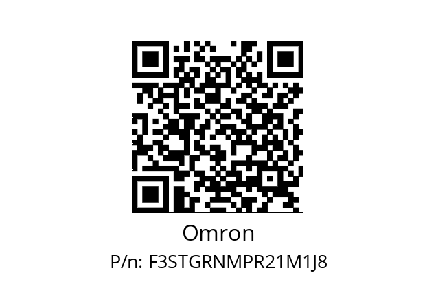   Omron F3STGRNMPR21M1J8