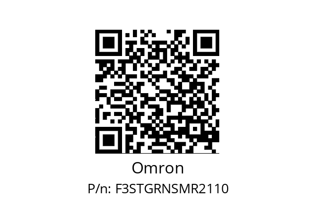   Omron F3STGRNSMR2110