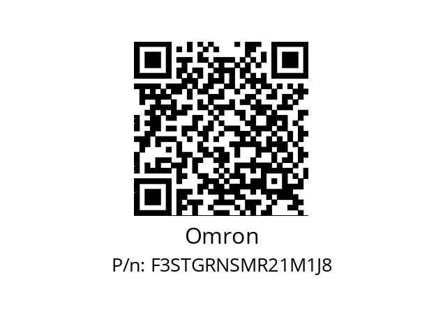   Omron F3STGRNSMR21M1J8