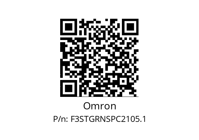   Omron F3STGRNSPC2105.1