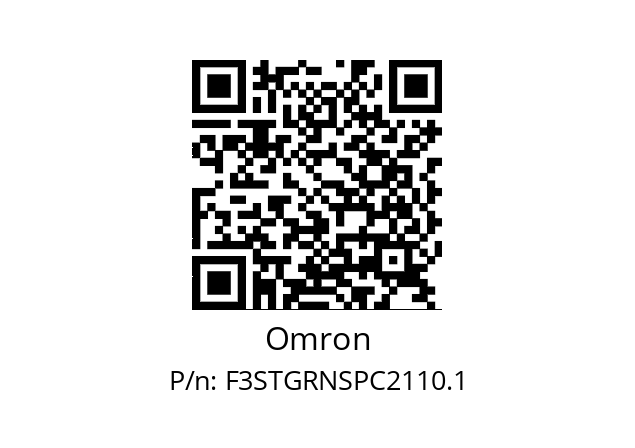   Omron F3STGRNSPC2110.1