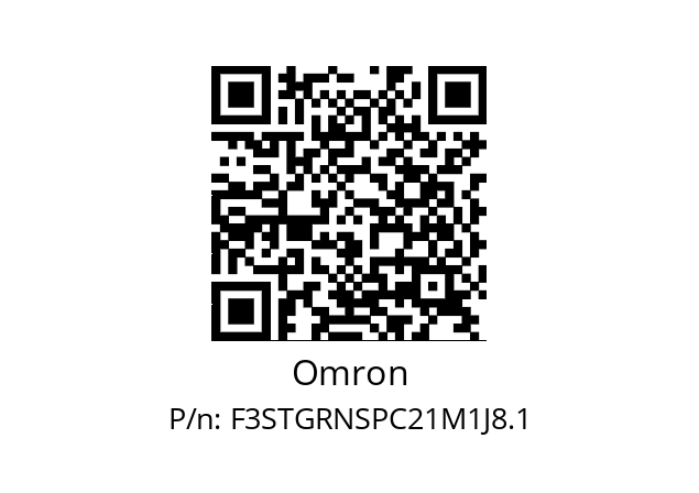   Omron F3STGRNSPC21M1J8.1