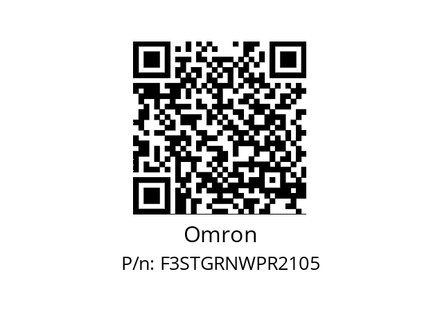   Omron F3STGRNWPR2105