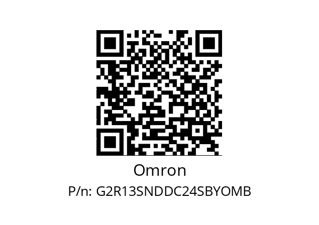   Omron G2R13SNDDC24SBYOMB