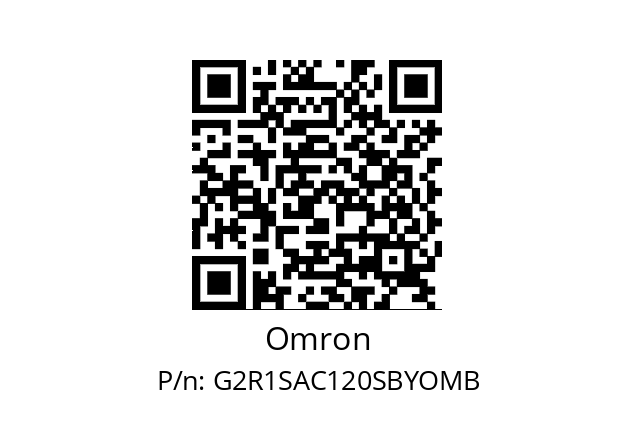   Omron G2R1SAC120SBYOMB