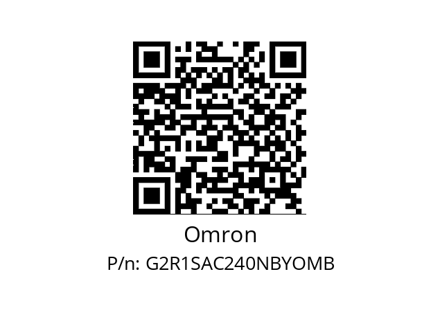   Omron G2R1SAC240NBYOMB