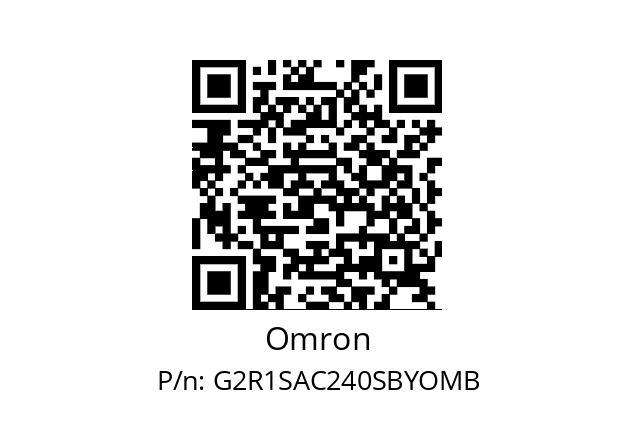   Omron G2R1SAC240SBYOMB