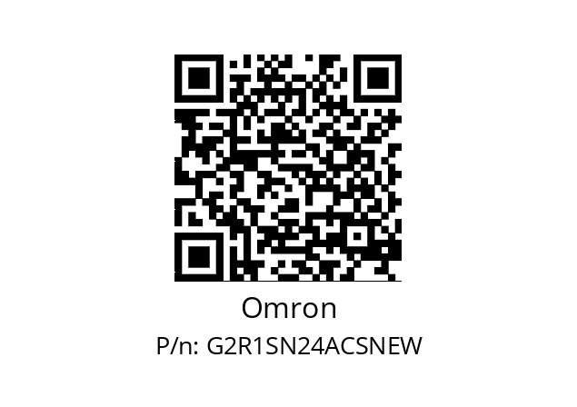   Omron G2R1SN24ACSNEW