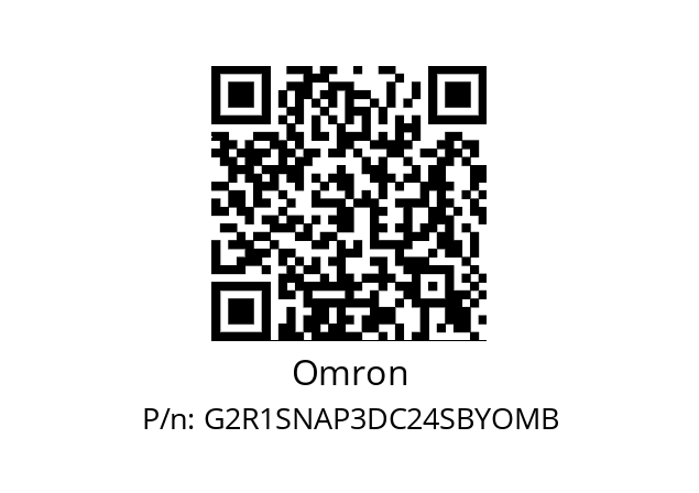   Omron G2R1SNAP3DC24SBYOMB