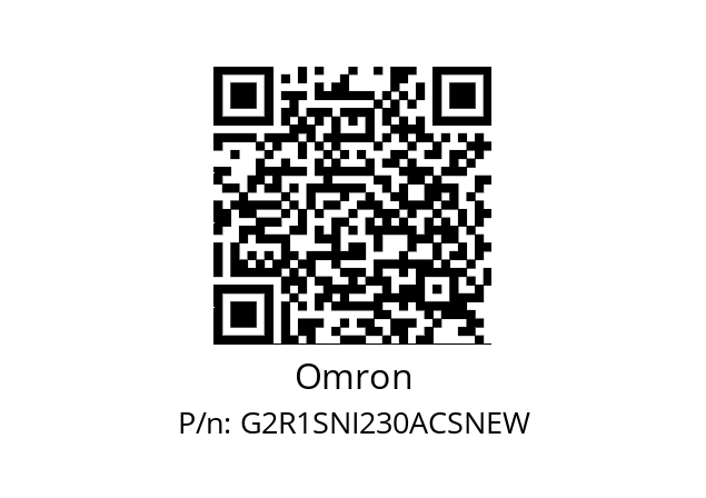   Omron G2R1SNI230ACSNEW