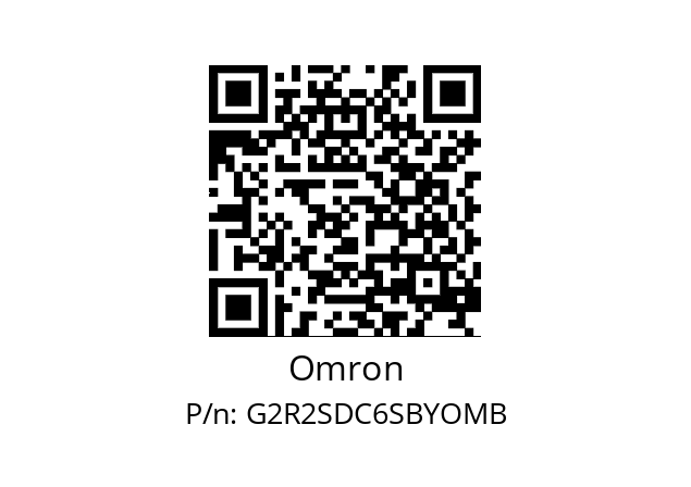   Omron G2R2SDC6SBYOMB