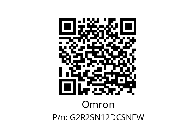   Omron G2R2SN12DCSNEW