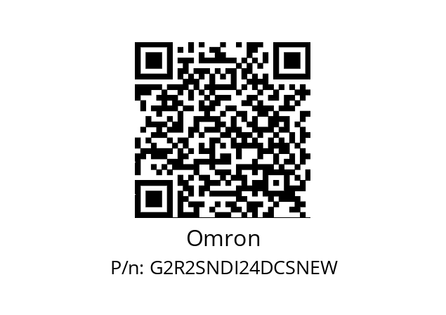   Omron G2R2SNDI24DCSNEW