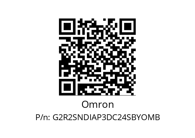   Omron G2R2SNDIAP3DC24SBYOMB