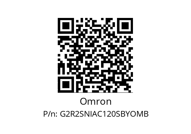   Omron G2R2SNIAC120SBYOMB