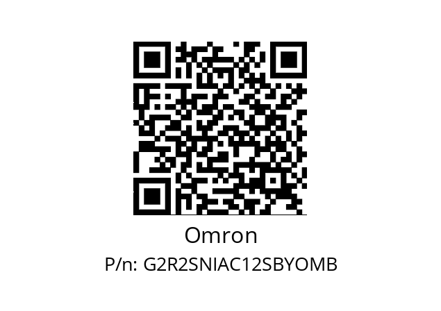   Omron G2R2SNIAC12SBYOMB