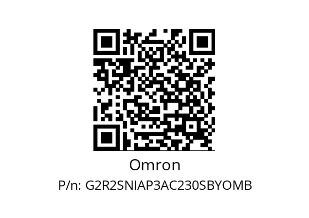   Omron G2R2SNIAP3AC230SBYOMB