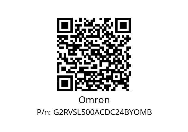   Omron G2RVSL500ACDC24BYOMB