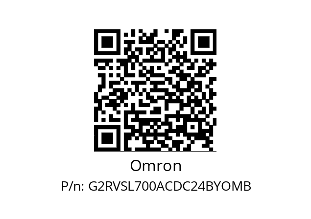   Omron G2RVSL700ACDC24BYOMB