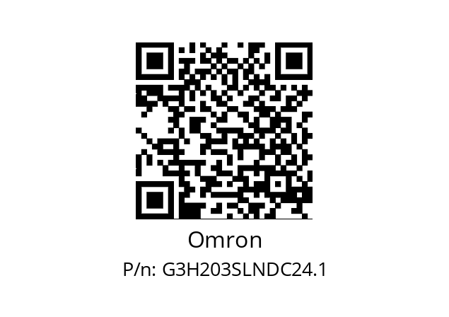   Omron G3H203SLNDC24.1