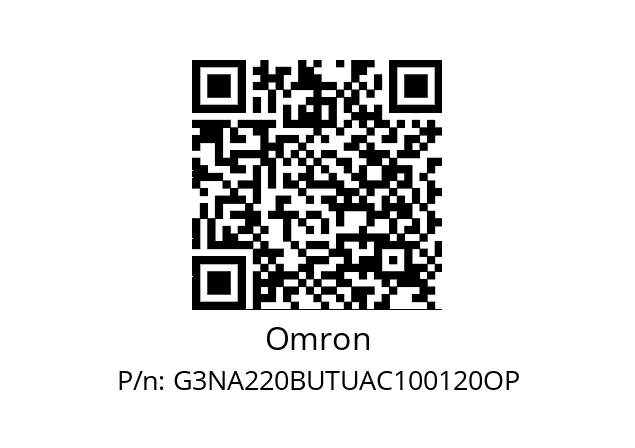   Omron G3NA220BUTUAC100120OP