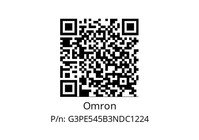   Omron G3PE545B3NDC1224