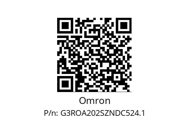   Omron G3ROA202SZNDC524.1