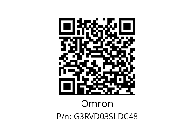   Omron G3RVD03SLDC48