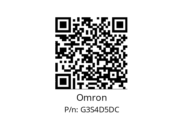   Omron G3S4D5DC