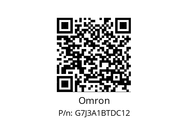   Omron G7J3A1BTDC12