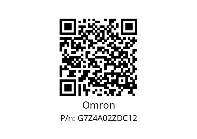   Omron G7Z4A02ZDC12