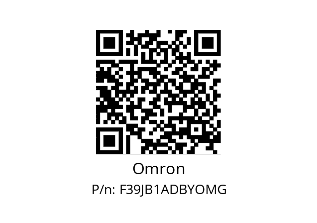   Omron F39JB1ADBYOMG