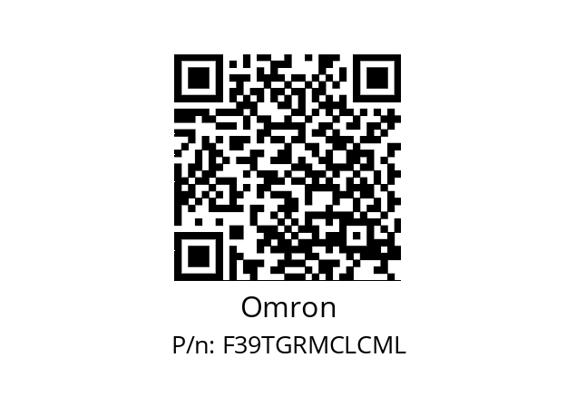   Omron F39TGRMCLCML