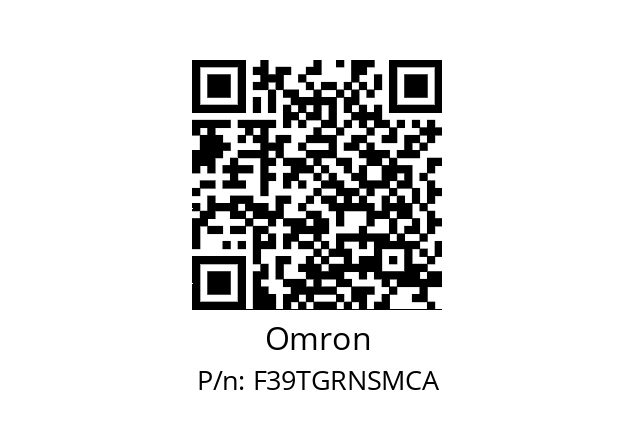   Omron F39TGRNSMCA