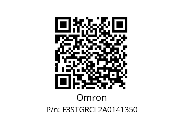   Omron F3STGRCL2A0141350