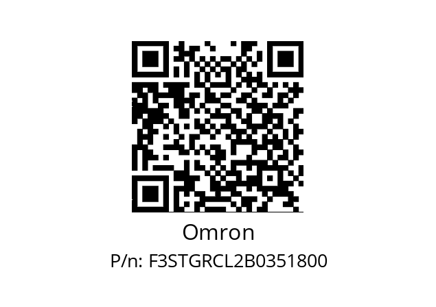   Omron F3STGRCL2B0351800