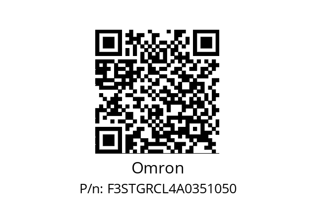   Omron F3STGRCL4A0351050